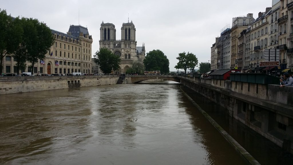 Paris, sous l'eau